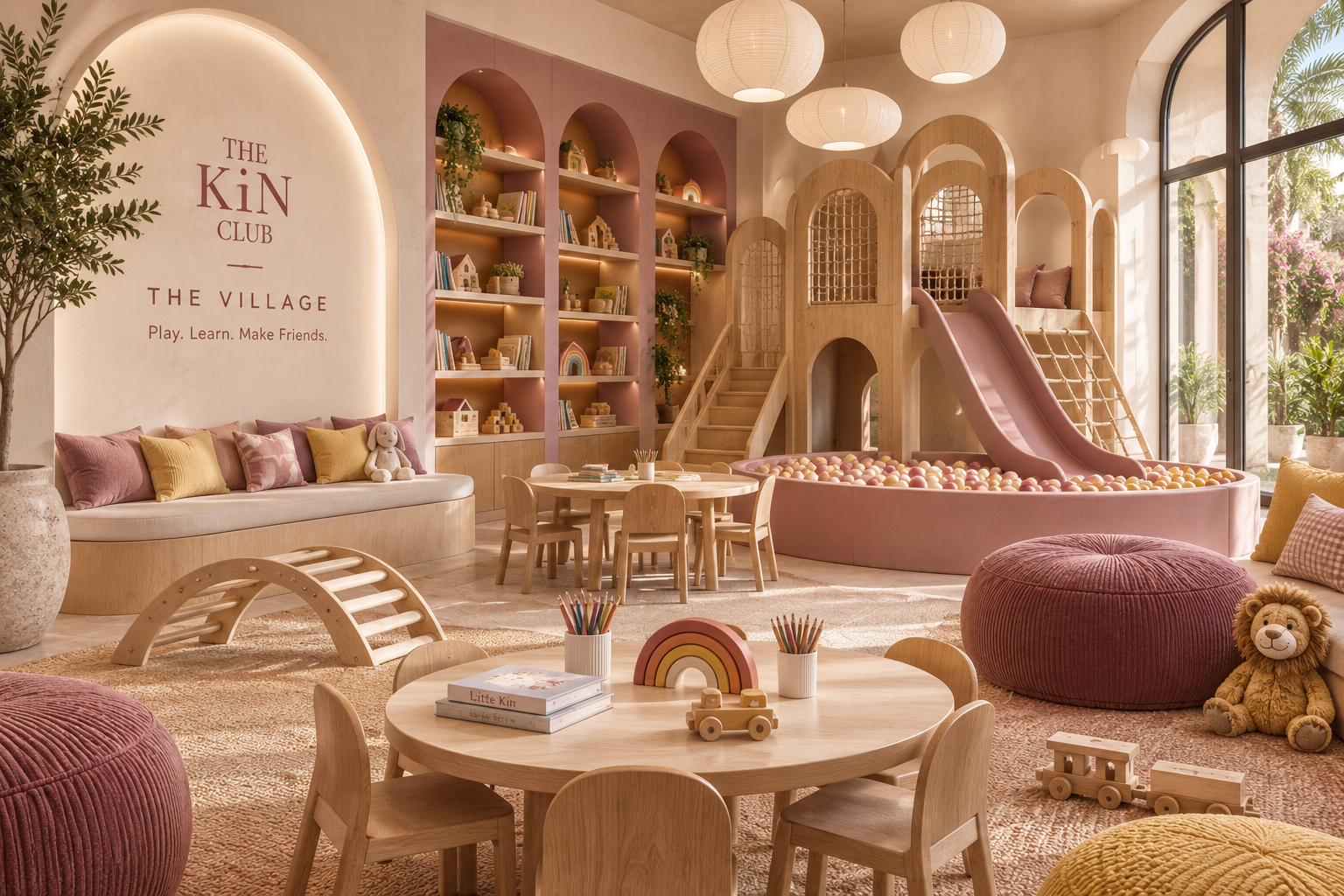 The Village children's space at The KIN Club